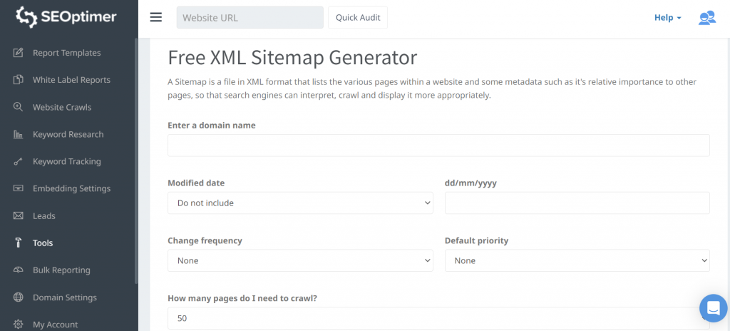 xml Sitemap-Generator